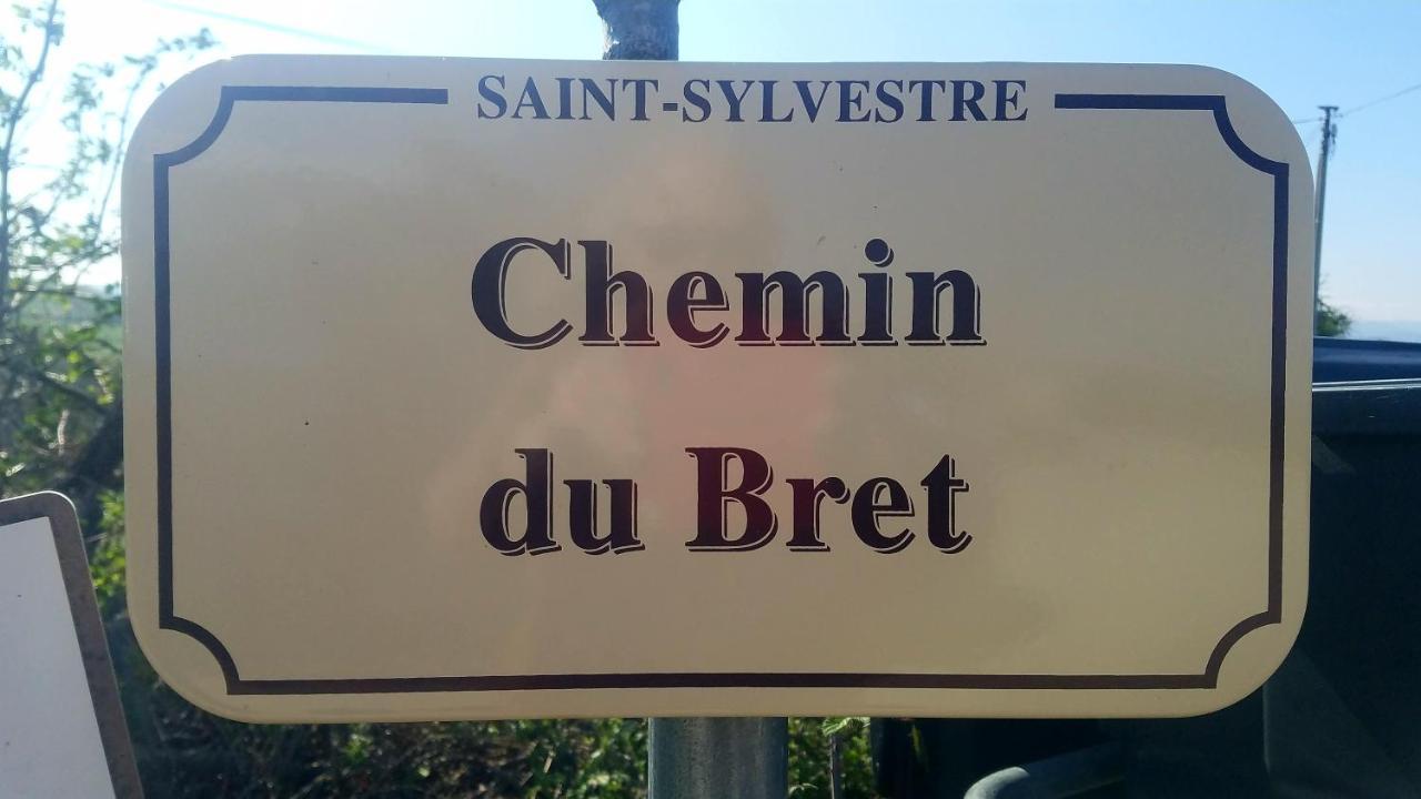 Gites "Le Bret" Saint-Sylvestre  Exteriör bild